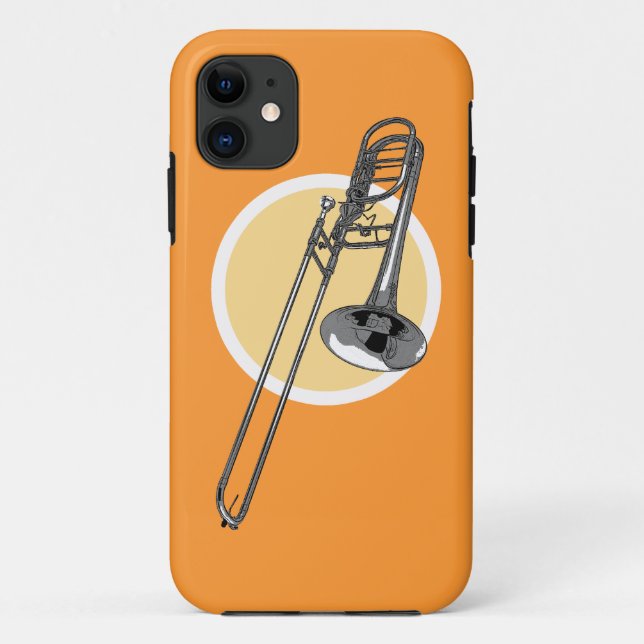 Funda De Case-Mate Para iPhone Trombone (Reverso)