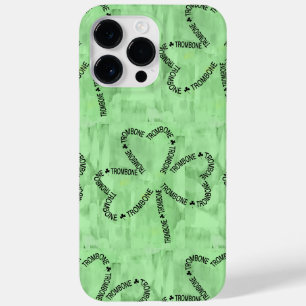 Funda Para iPhone 14 Pro Max De Case-Mate Trombone Text Shamrock