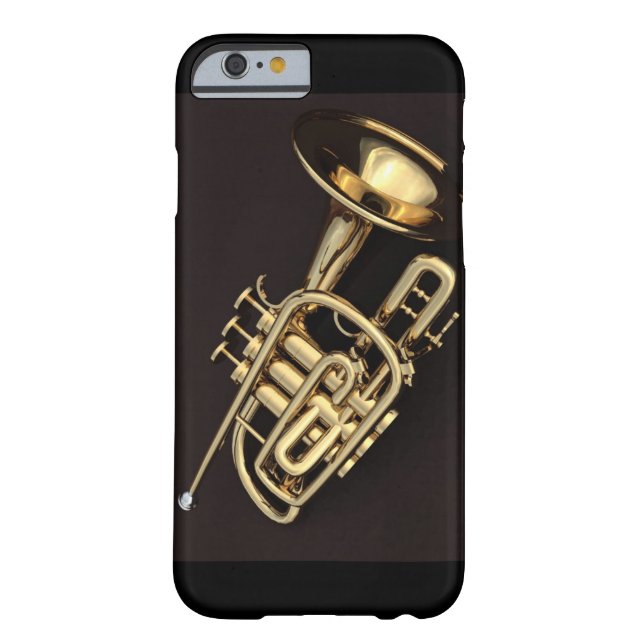 Funda De Case-Mate Para iPhone trompeta 3d (Reverso)