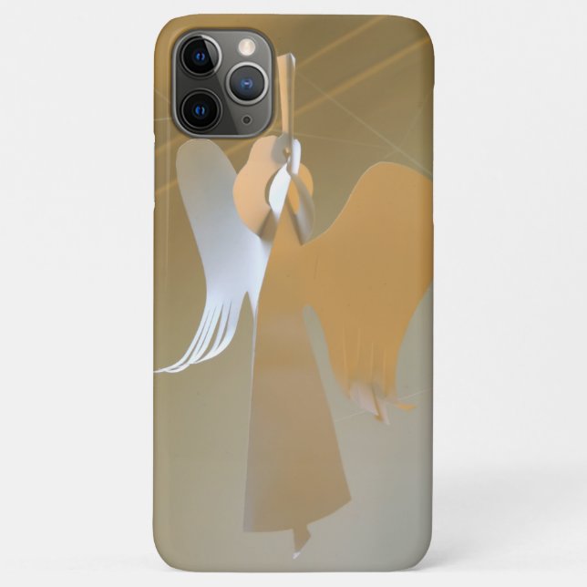Funda De Case-Mate Para iPhone Trompetas de ángel (Reverso)