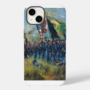 Funda Para iPhone 14 De Case-Mate tropas de la Unión de la Guerra Civil Brigada Irla