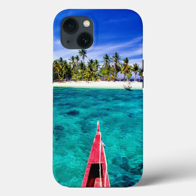 Funda De Case-Mate Para iPhone Tropical Beaches | El Nido, Philippines, Palawan (Reverso )