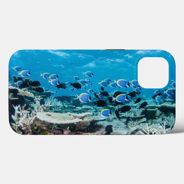Funda De Case-Mate Para iPhone Tropical Beaches | Sturgeon Amongst Coral (Reverso (Horizontal))