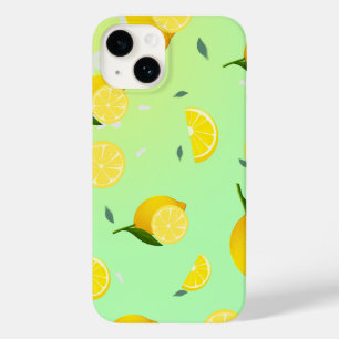 Funda Para iPhone 14 De Case-Mate Tropical colorido Citrus SUMMER Naranja Lemon Slic