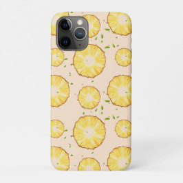 Funda Para iPhone 11 Pro TROPICAL SUMMER FRUIT Pineapple patrón
