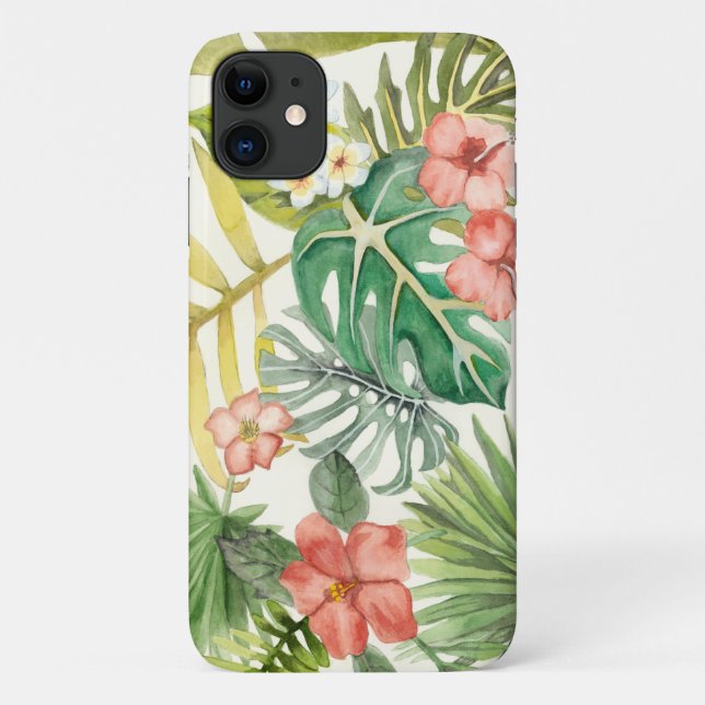 Funda De Case-Mate Para iPhone Tropicales suaves (Reverso)