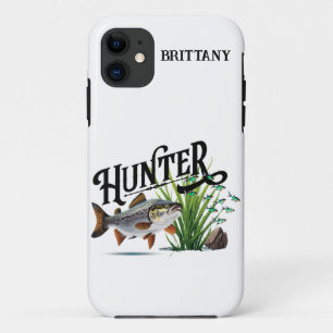 Funda Para iPhone 11 Trucha de lago en la caza