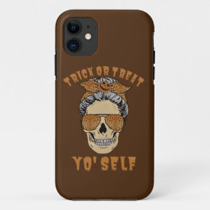 Funda Para iPhone 11 TRUCO O TRATA EL CÁLCULO DE mamá de Halloween.