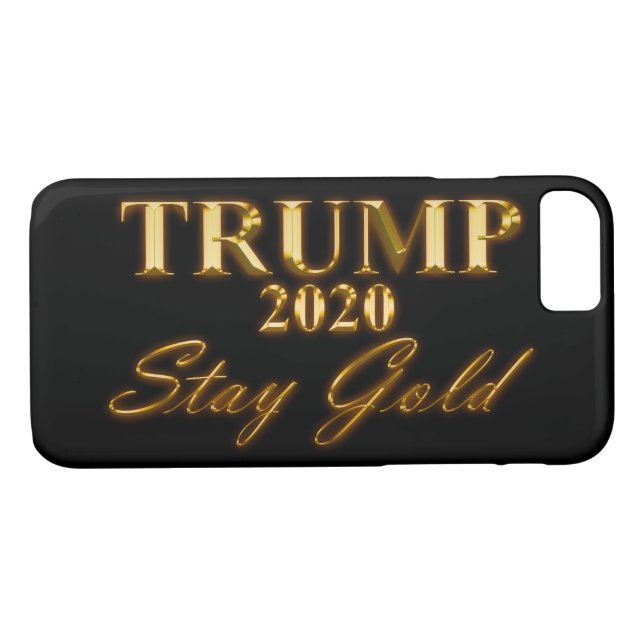 Funda De Case-Mate Para iPhone TRUMP 2020 - Stay Gold (Reverso (horizontal))