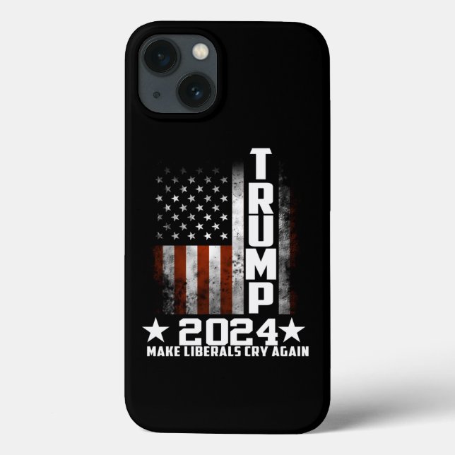 Funda De Case-Mate Para iPhone Trump 2024 (Reverso)