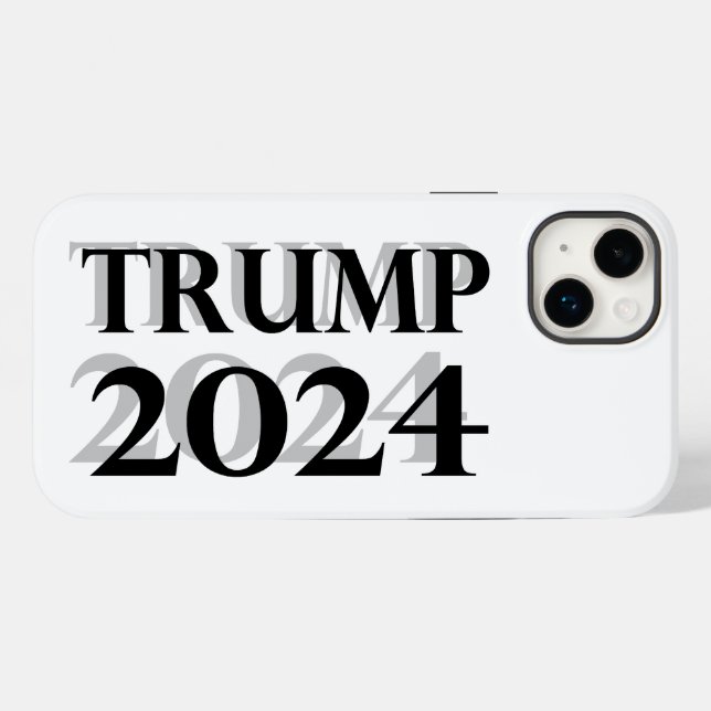 Funda De Case-Mate Para iPhone Trump 2024 (Reverso (Horizontal))