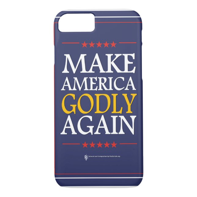 Funda De Case-Mate Para iPhone Trump - Estuche para iPhone: Haz a Estados Unidos  (Reverso)