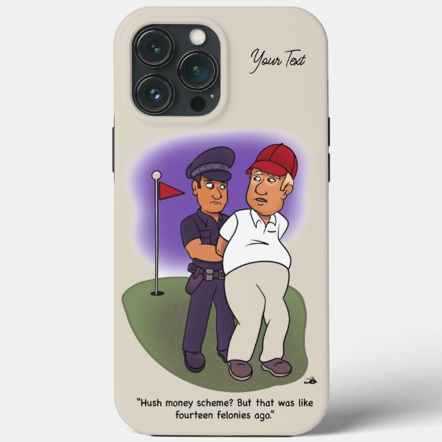 Funda De Case-Mate Para iPhone Trump Felonies (Reverso )