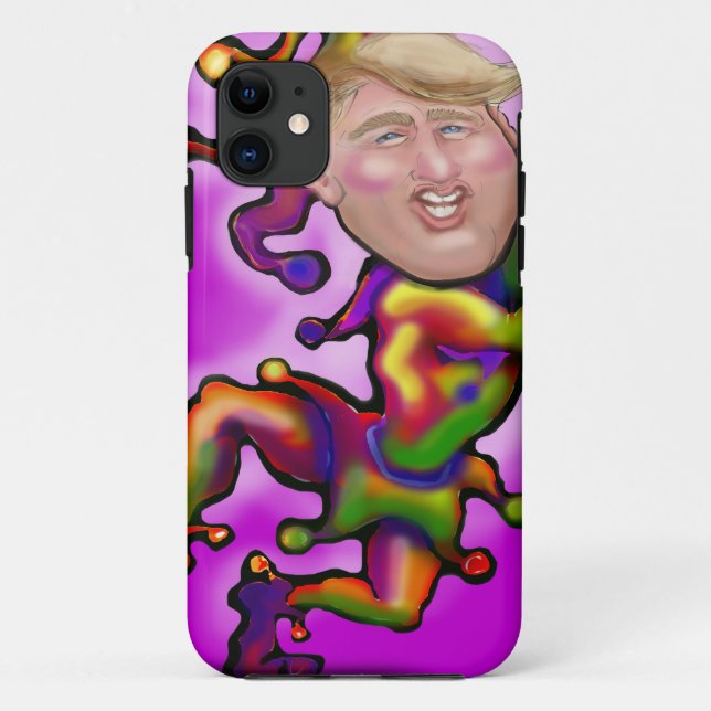 Funda De Case-Mate Para iPhone Trump Jester (Reverso)