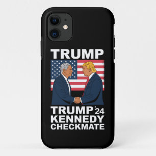 Funda Para iPhone 11 Trump Kennedy Jaque Mate 2024 Vota Trump Kennedy 