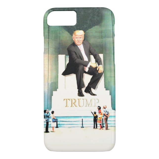 Funda De Case-Mate Para iPhone Trump: Monumento a sí mismo (Reverso)