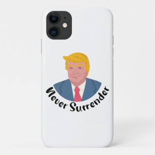 Funda Para iPhone 11 Trump Mugshot nunca se rinde