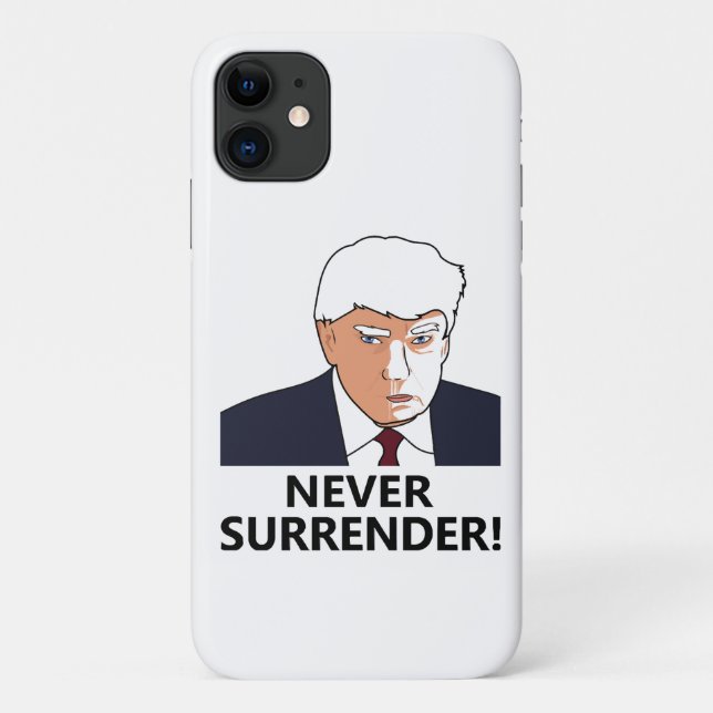 Funda De Case-Mate Para iPhone Trump nunca renunció a la masacre (Reverso)