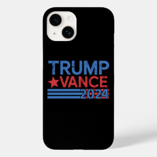 Funda Para iPhone 14 De Case-Mate Trump Vance 2024 Presidente 47 USA Vintage