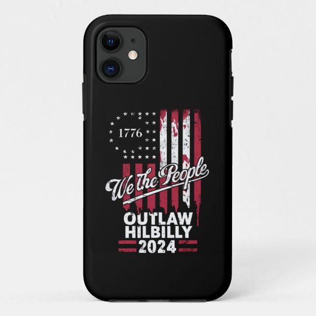Funda De Case-Mate Para iPhone Trump Vance 2024 Proscribe a Hillbilly (Reverso)