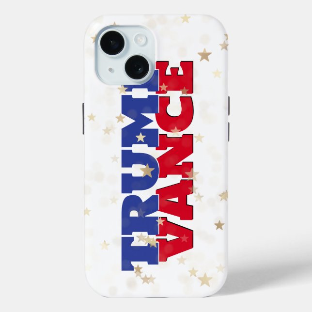 Funda De Case-Mate Para iPhone TRUMP y VANCE (Reverso )