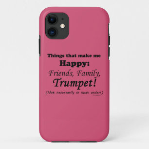 Funda Para iPhone 11 Trumpet me hace feliz