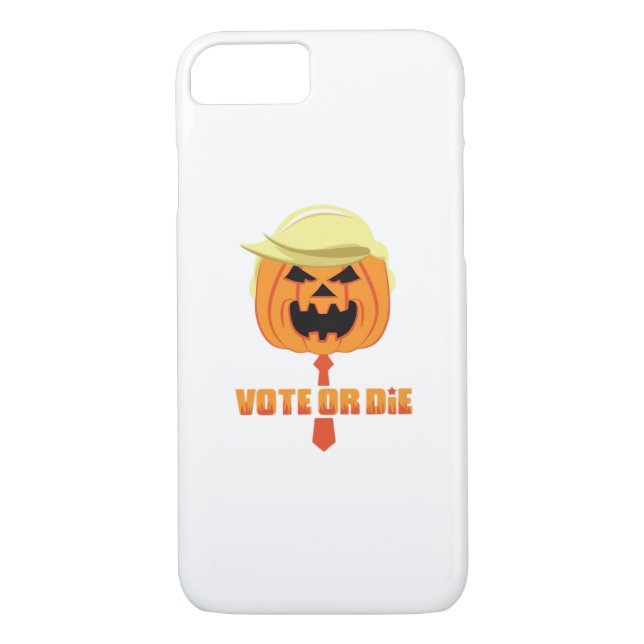 Funda De Case-Mate Para iPhone Trumpkin Classic para Halloween (Reverso)