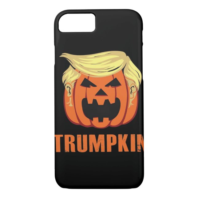 Funda De Case-Mate Para iPhone Trumpkin hace Halloween (Reverso)