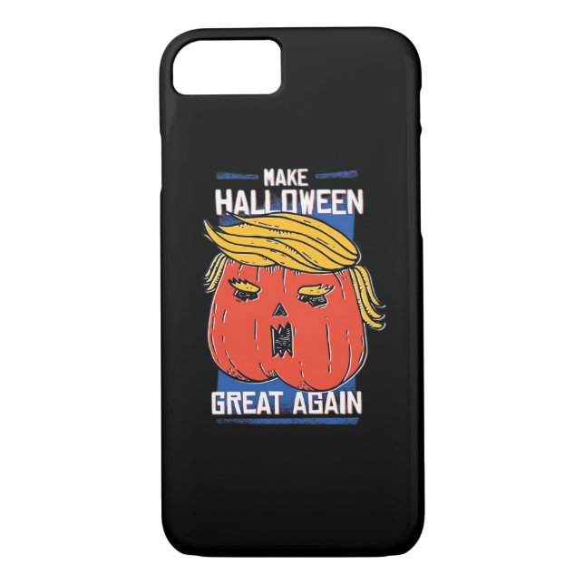 Funda De Case-Mate Para iPhone Trumpkin Halloween Pupmkin Classic (Reverso)