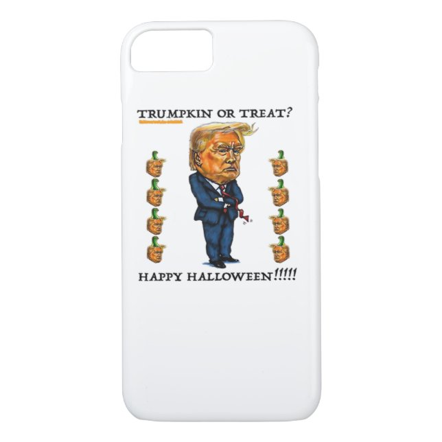 Funda De Case-Mate Para iPhone Trumpkin O Trate Clásico (Reverso)