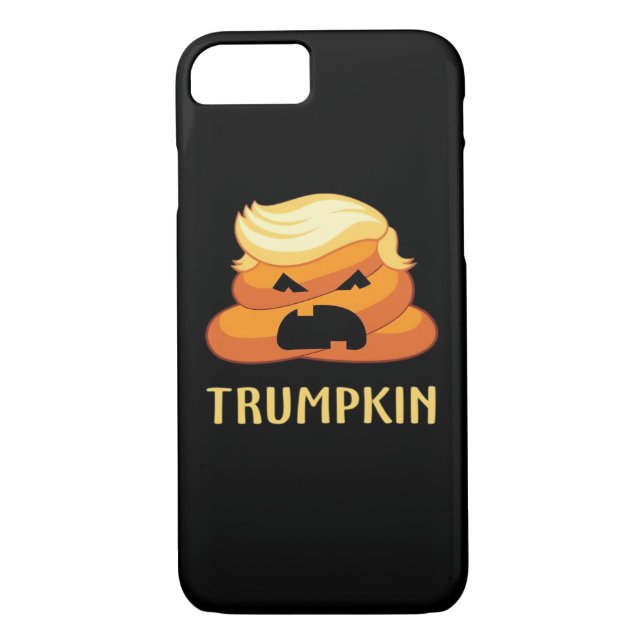 Funda De Case-Mate Para iPhone Trumpkin Poop Funny Halloween (Reverso)