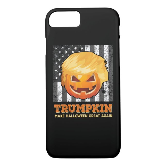 Funda De Case-Mate Para iPhone Trumpkin vuelve a hacer que Halloween sea grande (Reverso)