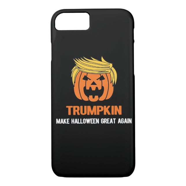 Funda De Case-Mate Para iPhone Trumpkin vuelve a hacer que Halloween sea grande (Reverso)