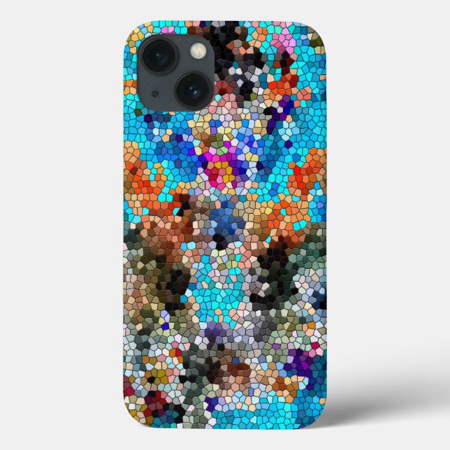 Funda De Case-Mate Para iPhone TTEQOTGCubismINV AZUL SGDRKDP (Reverso)