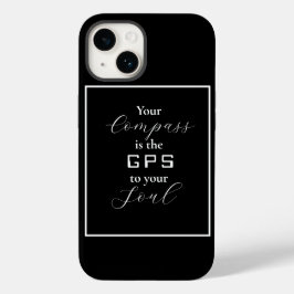 Funda Para iPhone 14 De Case-Mate 'Tu brújula es el GPS a tu alma'