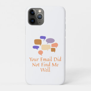 Funda Para iPhone 11 Pro Tu correo electrónico no me encontró bien
