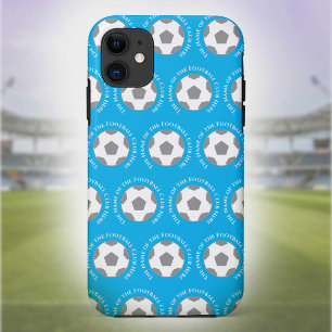 Funda Para iPhone 11 Tu equipo de fútbol en Sky Blue