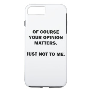 Funda Para iPhone 8 Plus/7 Plus Tu Opinión Importa