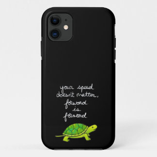 Funda Para iPhone 11 Tu velocidad no importa hacia adelante es hacia ad