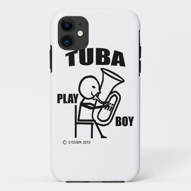 Funda De Case-Mate Para iPhone Tuba Play Boy (Reverso)