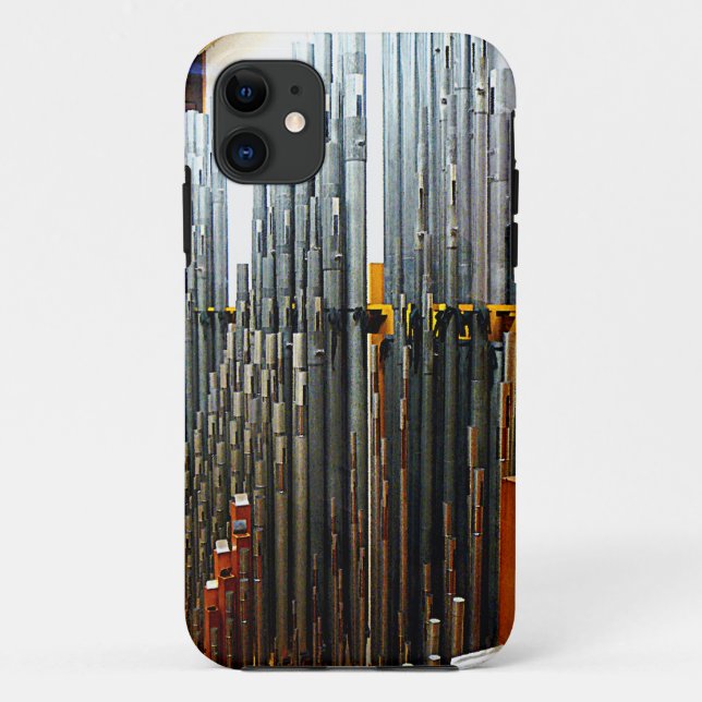 Funda De Case-Mate Para iPhone Tubos de órgano (Reverso)