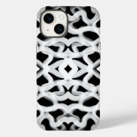 Tubular blanco en negro