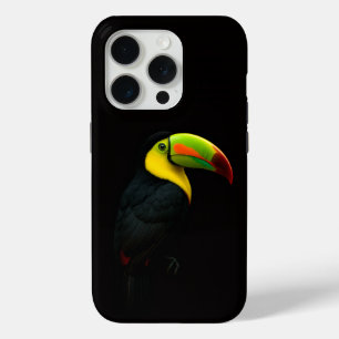 Funda Para iPhone 15 Pro Tucán de Pico Curvado Negro 4 Luxe iPhone 15 Pro M