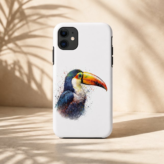 Funda De Case-Mate Para iPhone Tucán Esplendor Tropical (Subido por el creador)