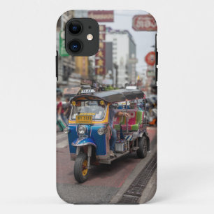 Funda Para iPhone 11 Tuk-tuk en Yaowarat Road, Chinatown, Bangkok