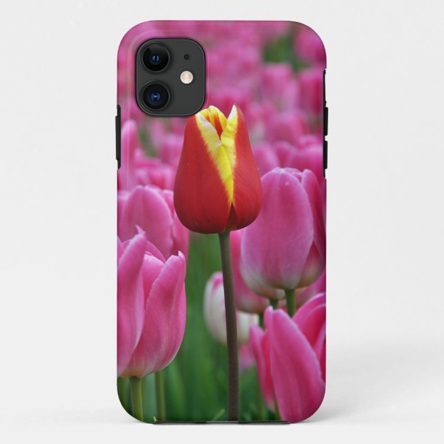 Funda De Case-Mate Para iPhone Tuleta roja única (Reverso)