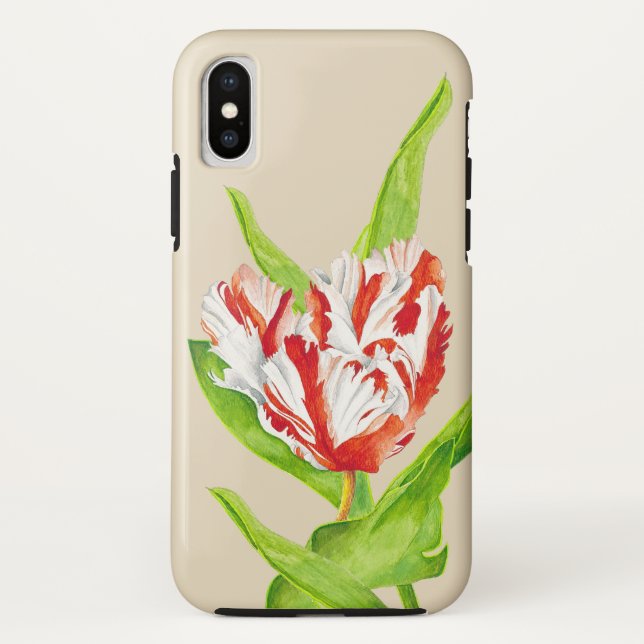 Funda De Case-Mate Para iPhone Tulip Estella Rijnveld en un estuche para iPhone (Reverso)