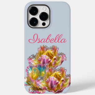 Funda Para iPhone 14 Pro Max De Case-Mate Tulip Rufled Holográfico Irlandés