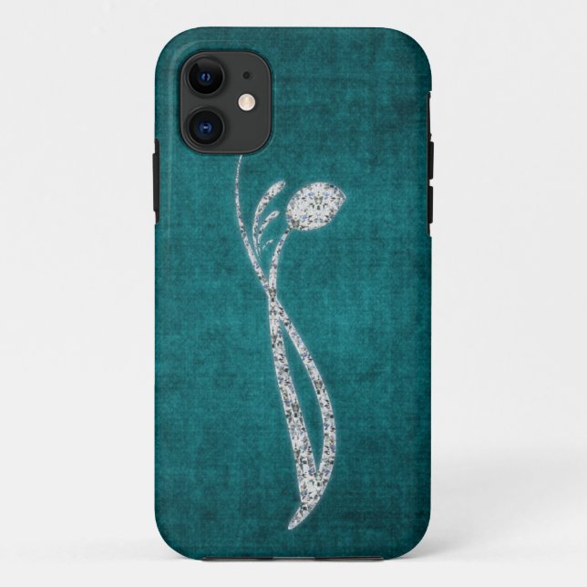 Funda De Case-Mate Para iPhone Tulipán de diamante (Reverso)