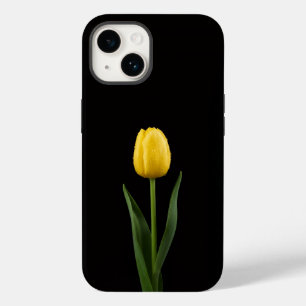 Funda Para iPhone 14 De Case-Mate Tulipán Dorado Black 4 Luxe iPhone 14 Mate